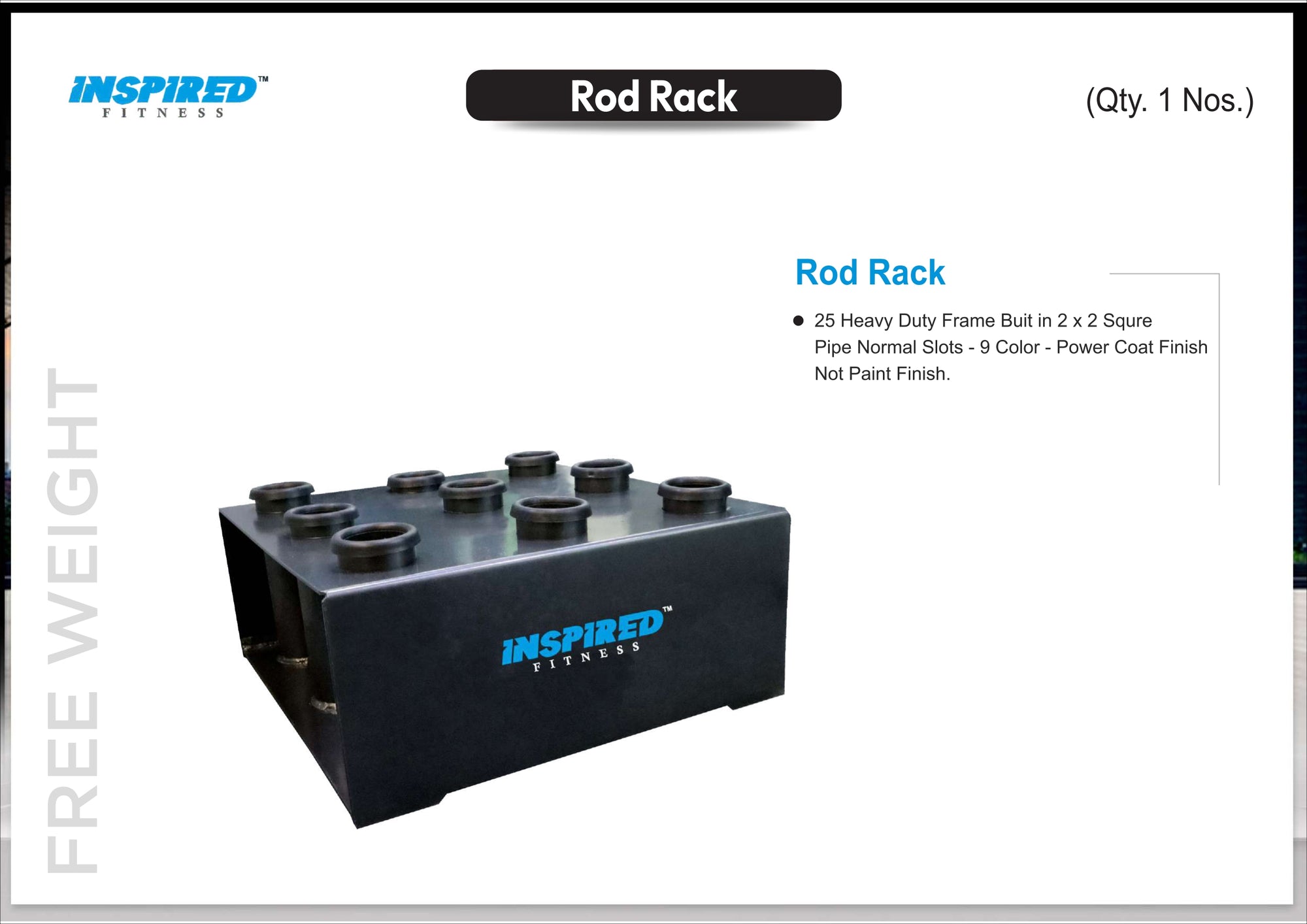 INSPIRED FITNESS FULL IMPORTANT GYM SETUP SUPREME SERIES RS.19,49,999/-