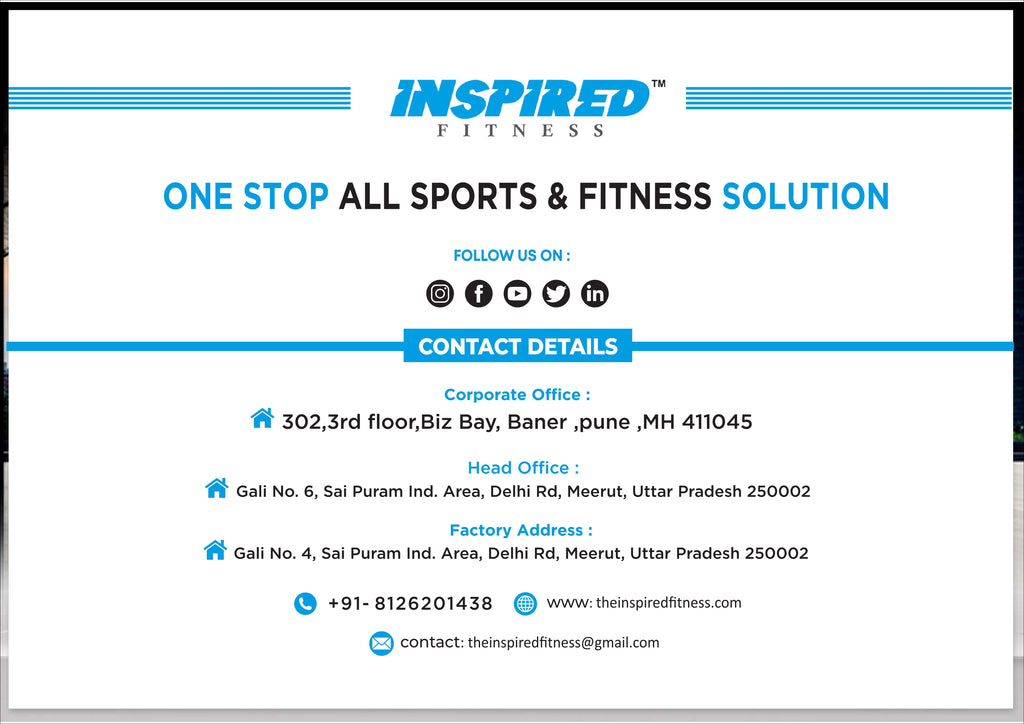 INSPIRED FITNESS FULL IMPORTANT GYM SETUP SUPREME SERIES RS.19,49,999/-