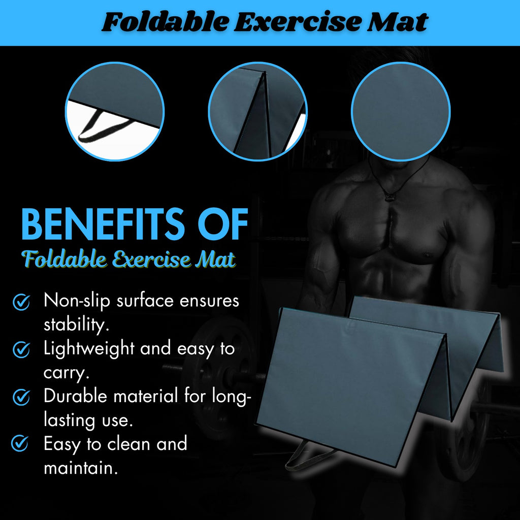 Foldable Gym Exercise Mat