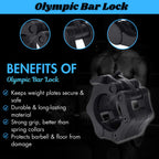 Gym Olympic Barbell Lock