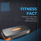 Aerobic Stepper Platform | Adjustable Fitness Step Board