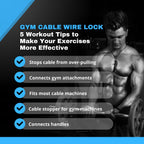 Cable Wire Lock Set | Heavy-Duty Attachment Kit