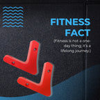 V-Type Gym Barbell Holder (Red Finish