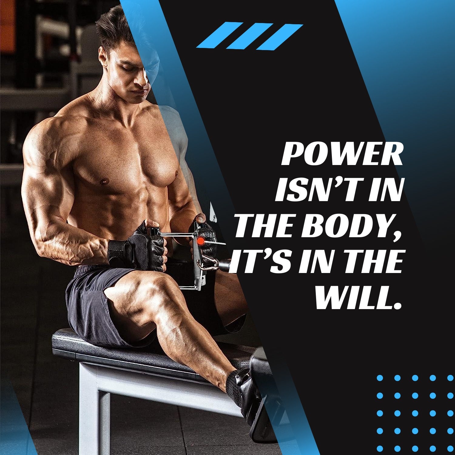 INSPIRED FITNESS Steel V Rowing Handle for Gym | Gym Cable Attachment | V Bar Cable Attachment | Rowing Handle for Cable Machine | LAT Pulldown Attachment | Cable Attachment | Gym Attachments Machine