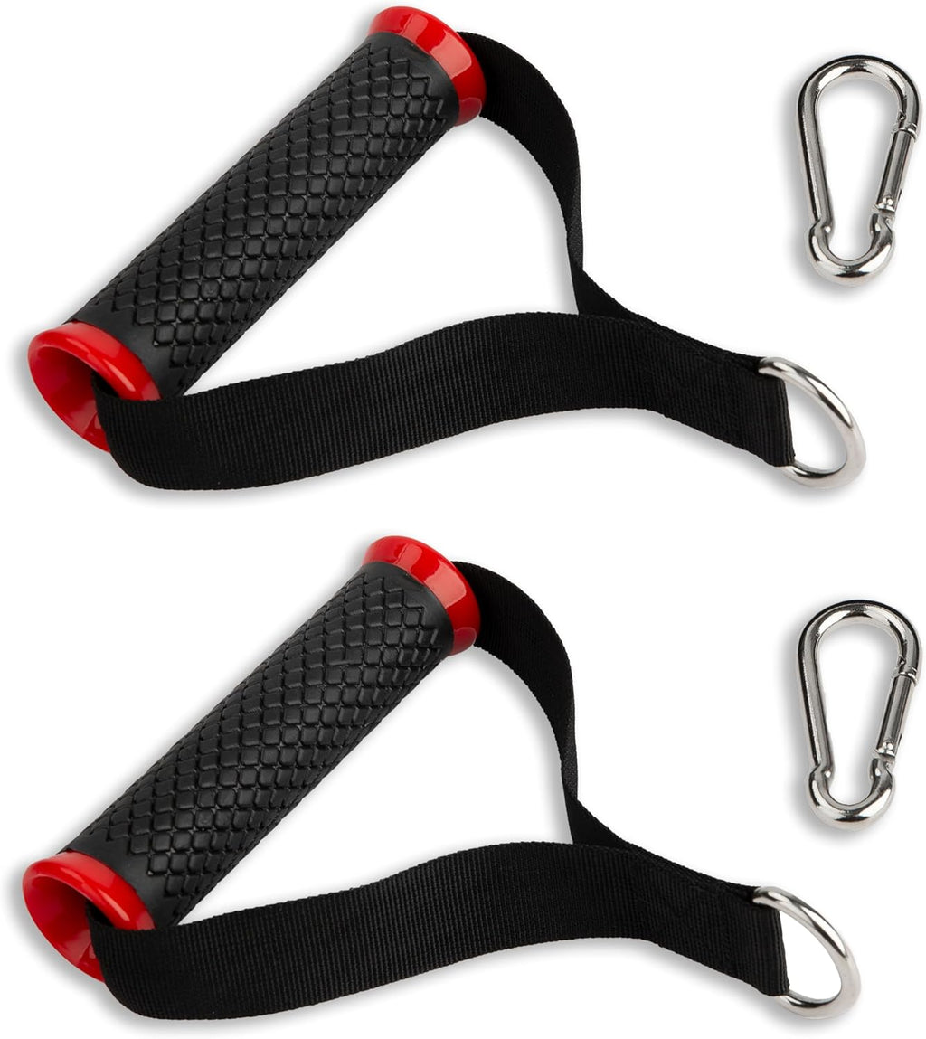Gym Cable Attachment Handles – Premium Grip Exercise Handles (Pair)