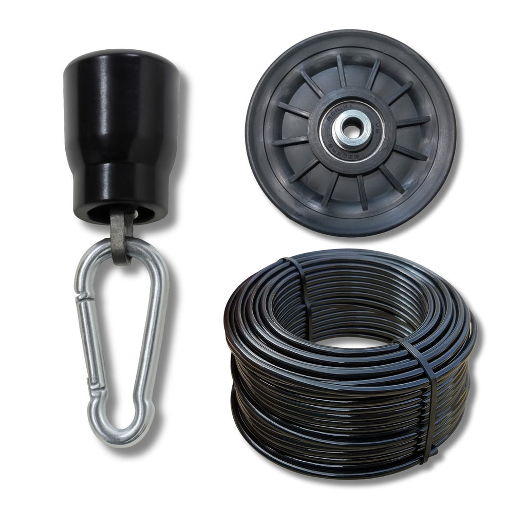 Gym Cable Pulley Set – Heavy Duty Replacement Kit