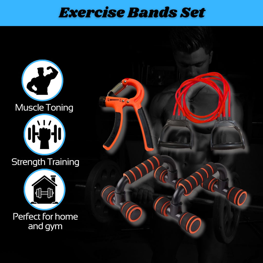Home Workout Equipment Fitness Combo Set