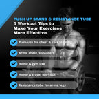 Home Workout Equipment Fitness Combo Set