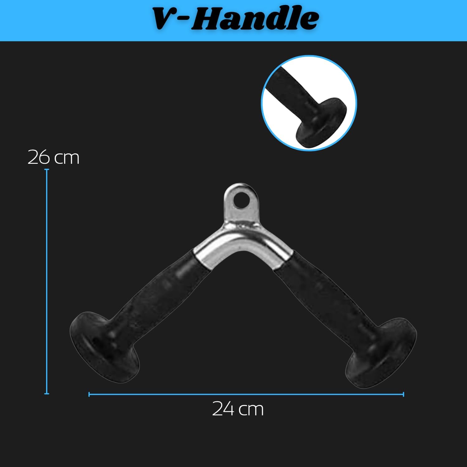 V handle