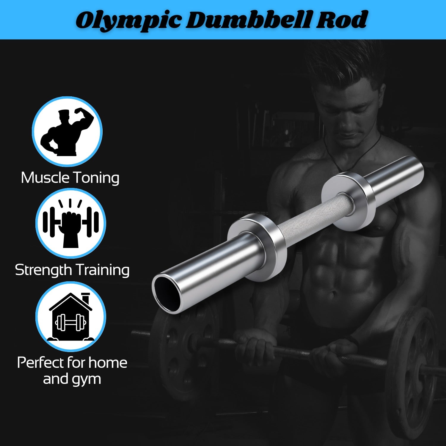 Olympic Dumbbell Rod
