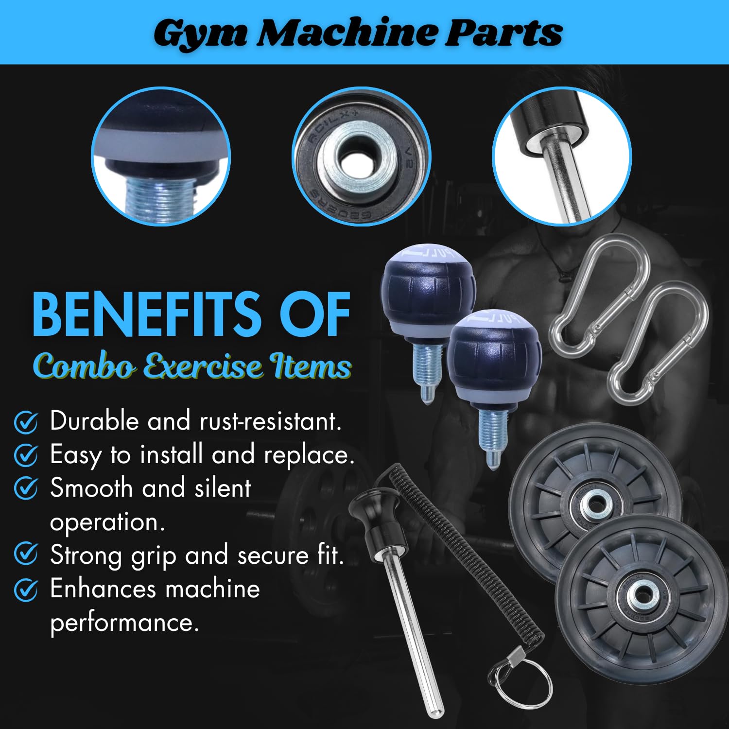 Gym Cable Machine Accessories
