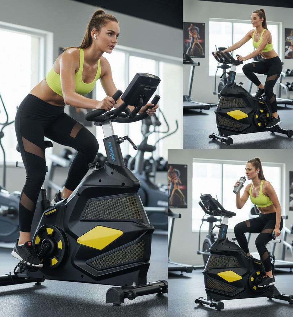 Inspired Fitness - Commercial Black Spin Bike (RSF-WLSPB02 SERIES)