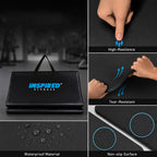 Black foldable gym yoga mat